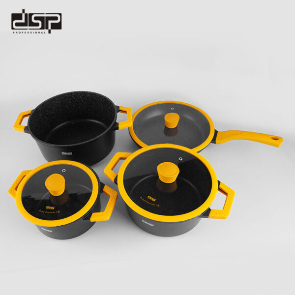 DSP Cookware Set-CA002-S02-BLACK