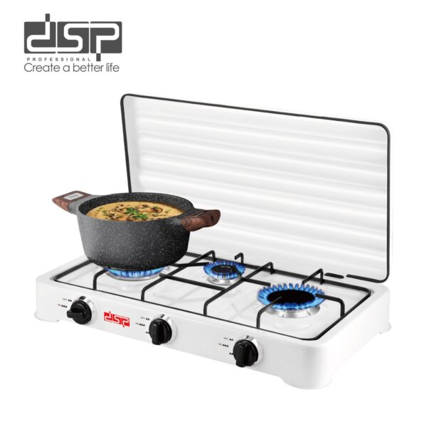 DSP Gas Stove-KD5077-White