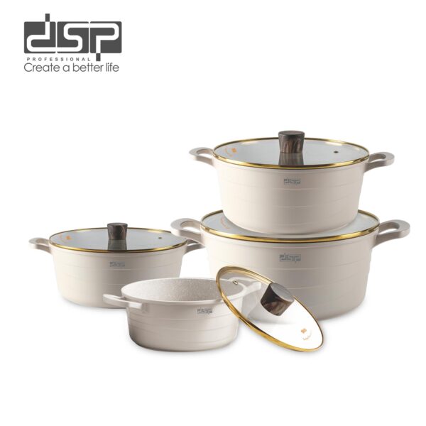 DSP Cookware Set-CA018-S01-Beige