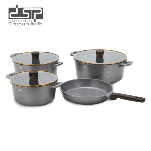 DSP Cookware Set-CA018-S02-Grey