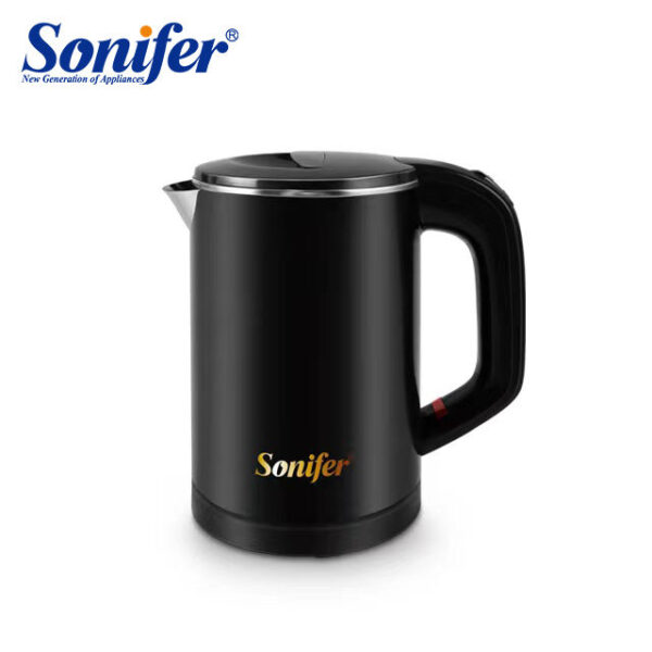 Sonifer SF-2058 hot selling 600W 0.6l colorful stainless steel cordless portable travel electric kettle small